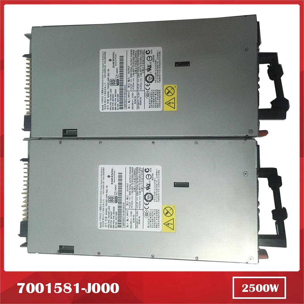 

Server Power Supply for Emerson 69Y5840 69Y5841 69Y7893 69Y8724 7001581-J000 7001581-J002 DPS-2500CB A FLEX 2500W