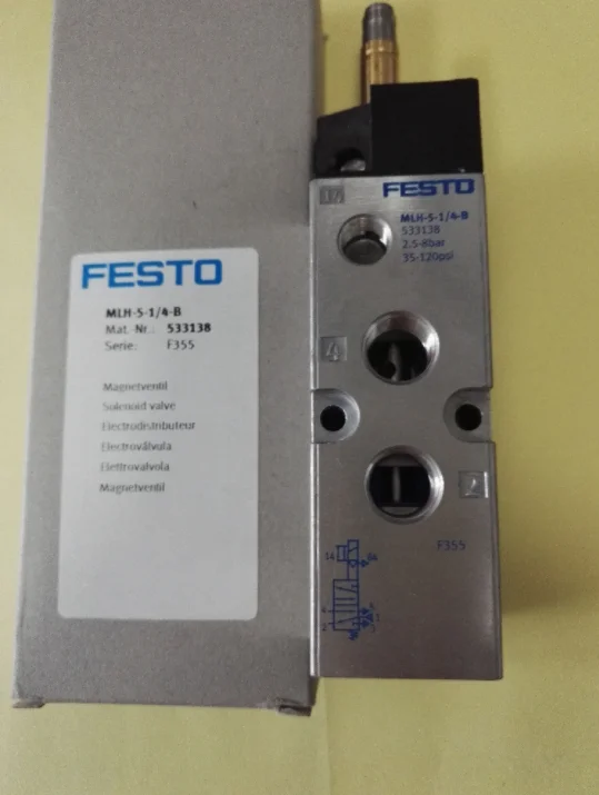 

1PC New Festo MLH-5-1/4-B 533138 MLH514B Solenoid Valve In Box