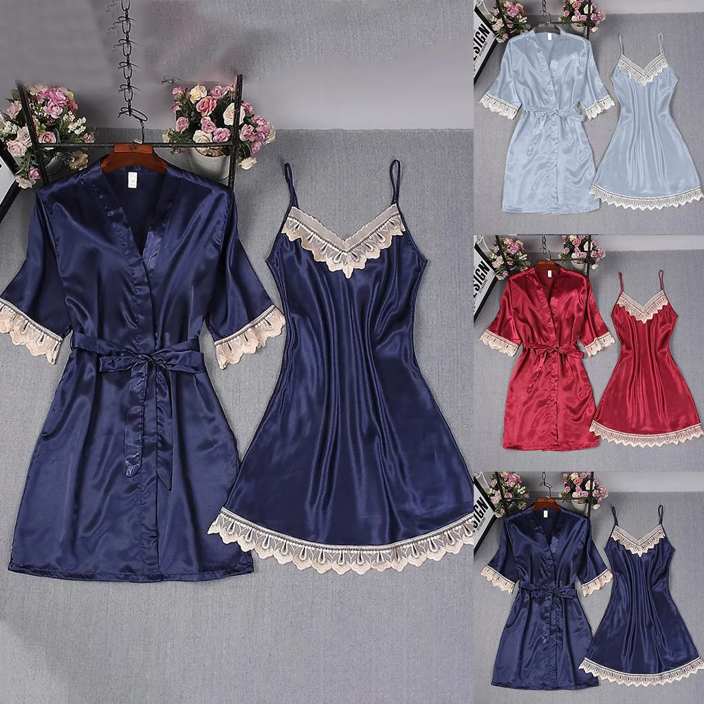 3w# пижамы, женская одежда для сна, пижамы, женское нижнее белье, женский кружевной камзол, ночная рубашка, костюм, комплект нижнего белья, пижама