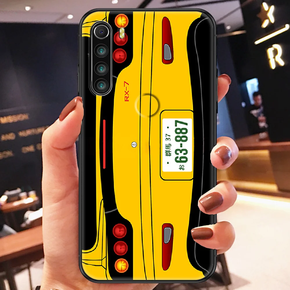 best phone cases for xiaomi JDM Japanese domestic market Car Phone case For Xiaomi Redmi Note 7 7A 8 8T 9 9A 9S K30 Pro Ultra black fashion funda painting cases for xiaomi blue Cases For Xiaomi