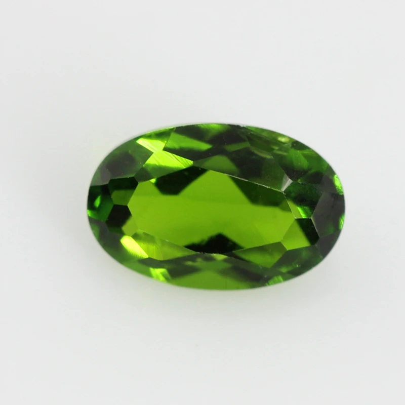 Pietra Preziosa Allentata Ovale Naturale Cromo Diopside Pietre Perline Gemme Taglio Brillante 3X4Mm ~ 5X7Mm Per Gioielli Fai Da Te