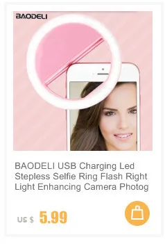 BAODELI блогер Anualar Led Макросъемка Anillo кольцо вспышка света Hinglight для камеры Dslr Canon Pentax Nikon sony Olympus