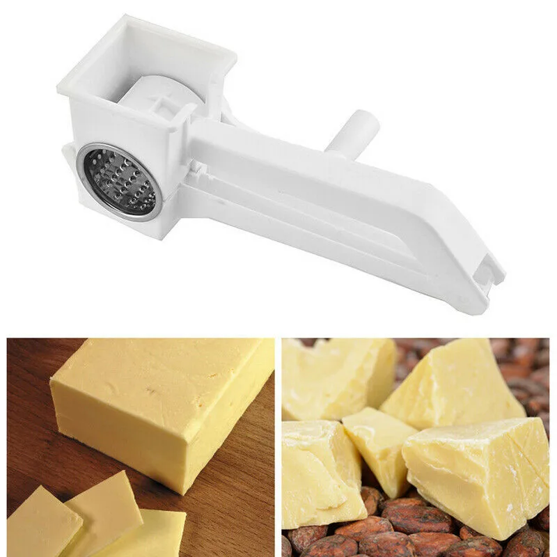 

Hand Cranked ABS+Stainless Steel Cheese Grater Blade Kitchen Gadgets Chocolate Grater Butter Food Mill Cheese Grater Slicer