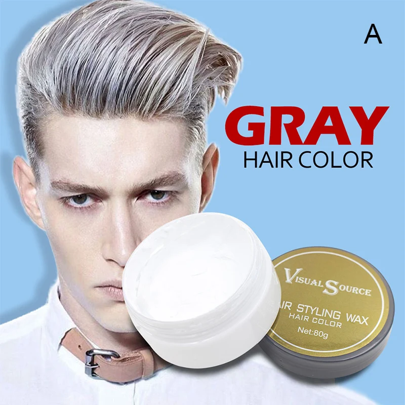 Одноразовый крем для волос Временное окрашивание волос воск для укладки многоцветный для вечерние Косплэй маскарадные костюмы унисекс 80 г SCI88