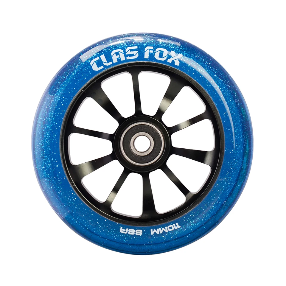 2 Ruote Per Scooter 110 Mm - Con Cuscinetti ABEC-9, Per