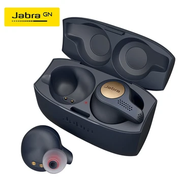 

Jabra Elite Active 65t True Wireless Earphone TWS Sports Earbuds Bluetooth 5.0 IP56 Waterproof Headphone with Charging Case Mic