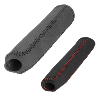 

Leather Hand Brake Cover Protective Sleeve For Honda / Accord / Civic 8