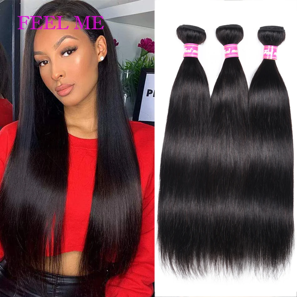 straight hair with closure 28