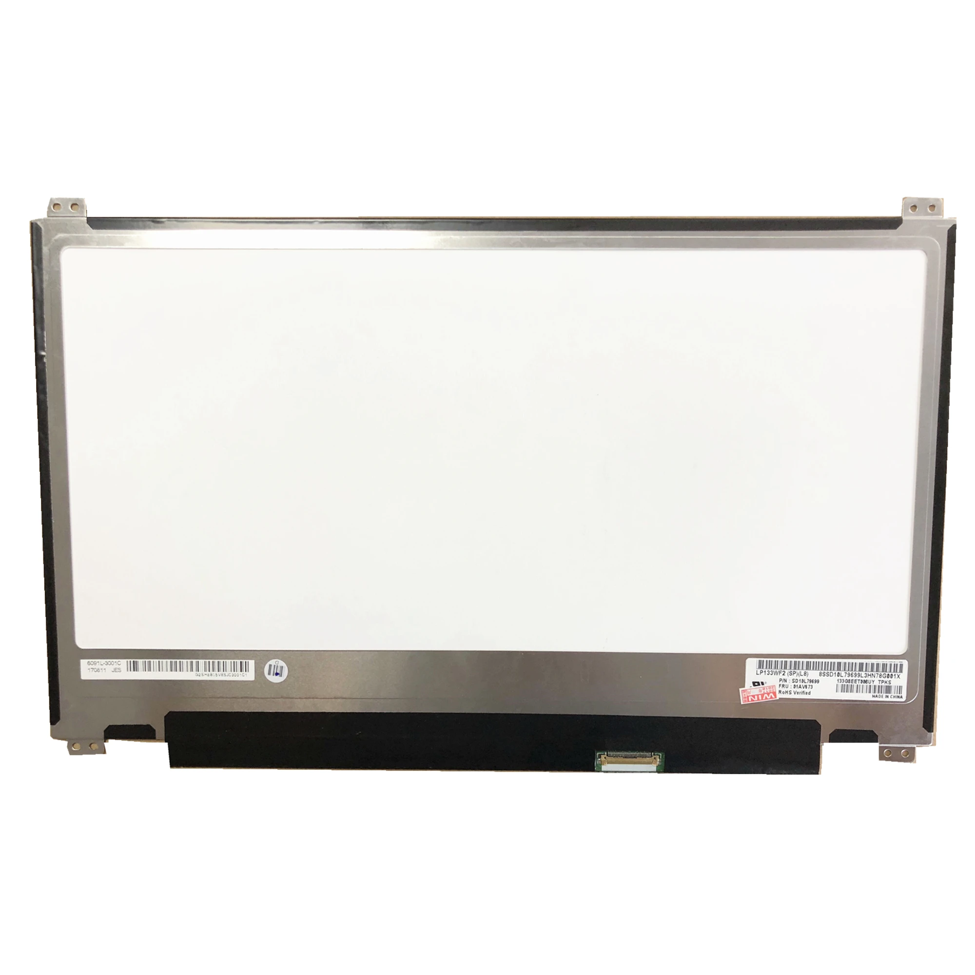 13,3 ''дюймовый LP133WF2-SPL8 LP133WF2 SPL8 ЖК-экран для ноутбука 1920*1080 EDP 30 контактов ips