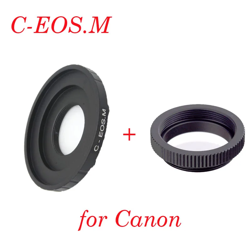 Кольцо-адаптер с креплением объектива кольцевой макро светильник для EOS M FX NEX M4/3 N1 крепление C-EOS м C-NEX C-FX C-M4/3 C-N1 линза для камеры наружного наблюдения
