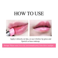 Бальзам для губ Роза Увлажняющий питательный блеск для губ линии губ натуральный экстракт макияж помада