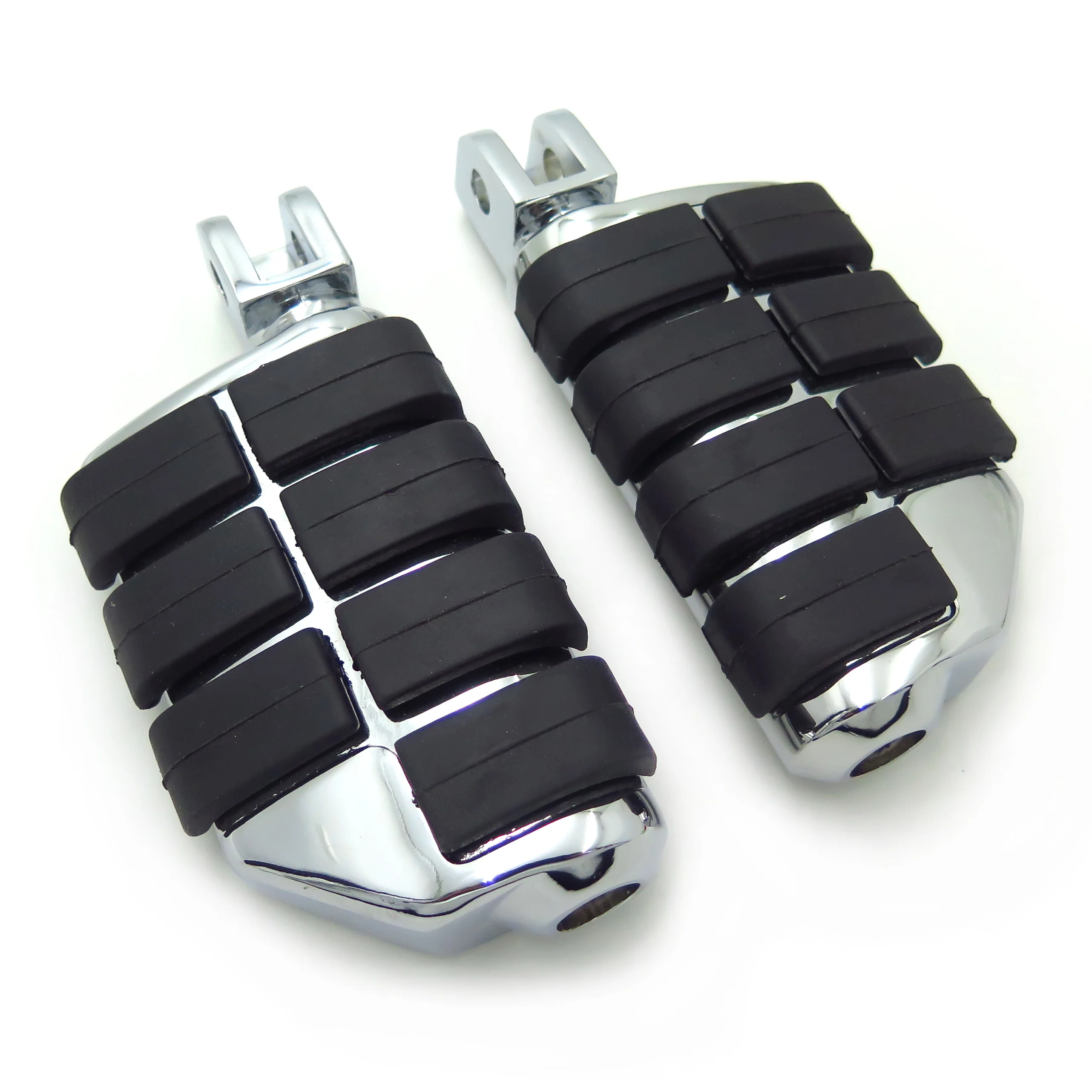 Aftermarket Бесплатная доставка мотоцикл части Хром Dually подножки для 1999 2015 Suzuki Hayabusa GSX