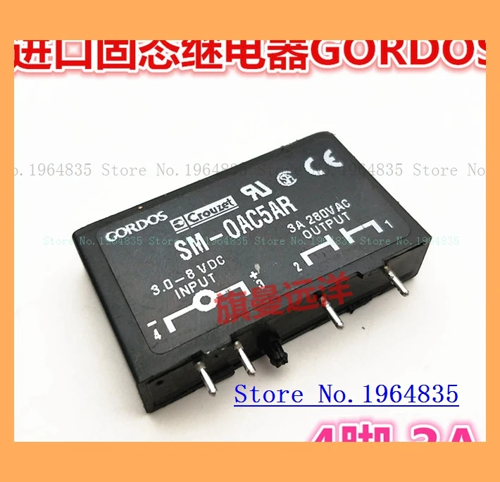 

SM-OAC5AR 3/0-8VDC 3A 280VAC 4