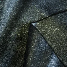 Мода черный жаккард Ambilight смешанная ткань костюм платье Шитье патч текстиль diy полиэстер tissu ткань C886