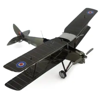 

mini 3D metal combat plane puzzle model adult three-dimensional puzzle assembly model creative puzzle handmade toy decoration