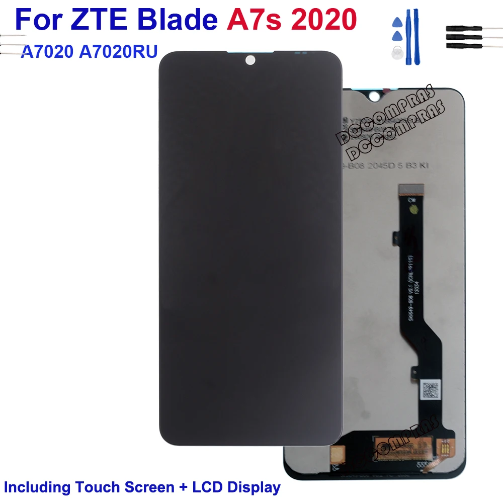 Оригинальный ЖК-дисплей для ZTE Blade A7s 2020 A7020 A7020RU зеркальный дисплей | Мобильные