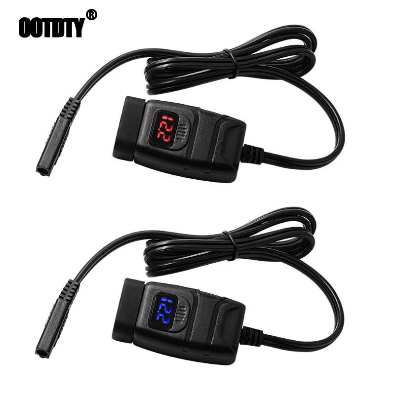 12V SAE к USB адаптер с Вольтметр вкл/выкл переключатель мотоцикла быстрого отсоединения штепсельной вилки с Водонепроницаемый двойной QC3.0 для быстрой зарядки с usb-портом, Зарядное устройство
