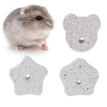 

Hamster Squirrel Teeth Grinding Mineral Stone Chinchilla Rabbit Cage Accessories 85WC