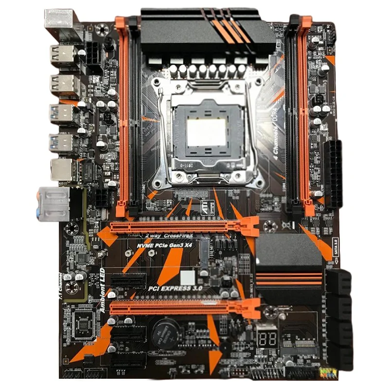 X99 LGA2011-V3 Profissional 4 Canal DDR4 Computador Desktop Motherboard X 99 LGA2011-3 E5 2678 V3