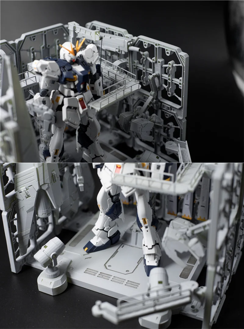 Gundam modelo de montagem 1 144 hangar