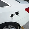 CS-899# Merry Blots funny car sticker vinyl decal silver/black for auto car stickers styling car decoration ► Photo 2/6