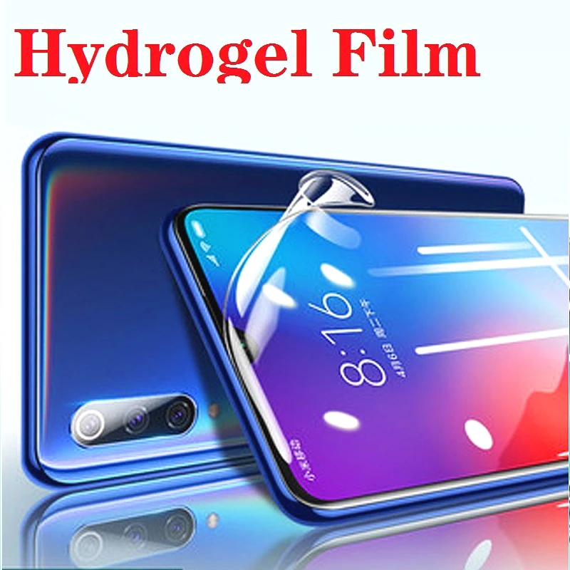 ДЛЯ Vivo V17 V1945A V1945T S1 PRO 6 38 &quotГидрогелевая пленка защитная для VIVO X50 Lite Y9S Защитная