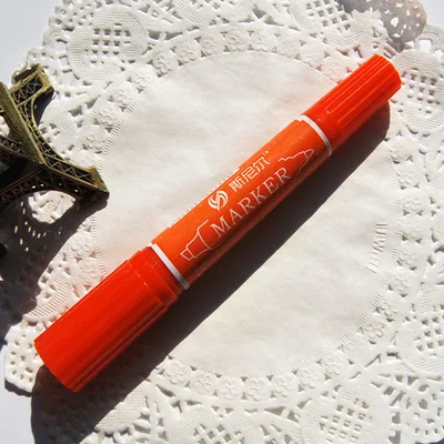10-Dark orange 1 шт. 30 цветов Эскиз маркер масляной художественной школы ручка двуглавый товары для рукоделия маркеры для рисования маркеры набор Манга - Цвет: 10-Dark orange