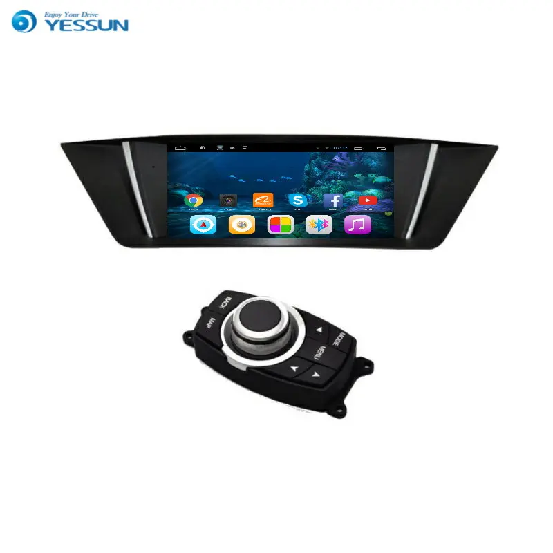 YESSUN для BMW X1 2009 ~ 2015 Android автомобильный навигатор GPS HD сенсорный экран стерео плеер