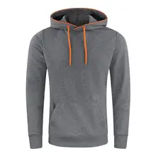 

Chic Pullover Hoodie 3D Cutting Long Sleeve Hooded Stretchy Men Sweatshirt Men Sweatshirt Hoodie Jumper