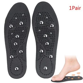 

1 Pair Breathable Shoes Pad Massage Insoles Magnetic Acupoint Magnetotherapy Pad Shoes Dropshpping S/L Size