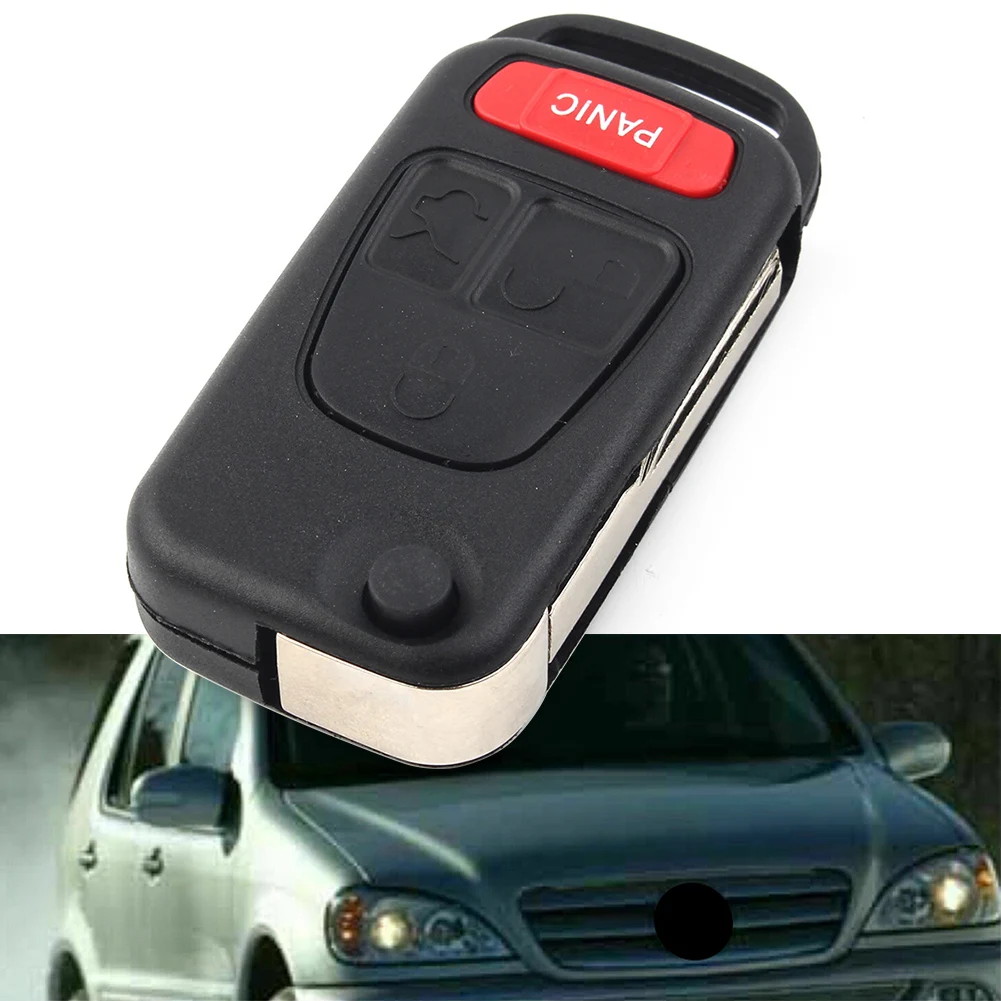 Car Remote Key Fob Shell Case For Mercedes Benz ML SLK Class 1998 1999 2000 2001 2002 2003 2004 2005 4 Buttons | Автомобили и