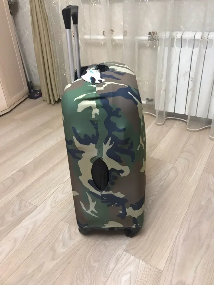Армейский Камуфляж дорожные аксессуары для чемодана Защитные Чехлы 18-32 дюймов эластичный багажный пылезащитный чехол