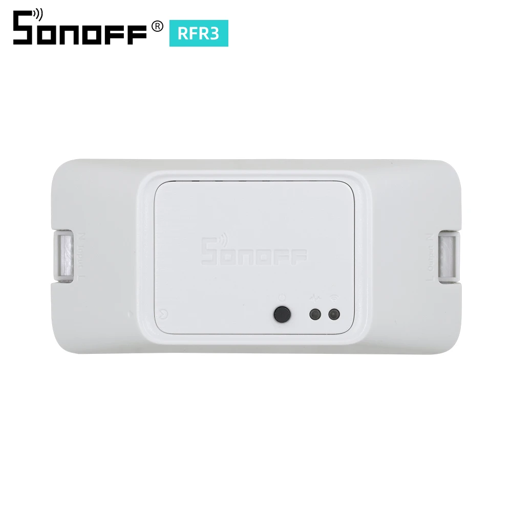 

SONOFF RFR3 RF R3 WIFI Switch Light 433Mhz Remote Control Ewelink Wireless Smart Switch Work with Google Home Alexa Compatible