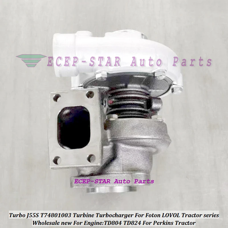 Turbo J55S T74801003 Turbine Turbocharger For Foton LOVOL Tractor series TD804 TD824 For Perkins Tractor -- (1)
