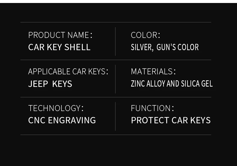 2 3 4 5 pulsanti portachiavi remoto per Dodge Charger Challenger Durango Journey Jeep Grand Cherokee Renegade Fiat Freemont - Hae0345c378bd4babb845961c3678ee85d