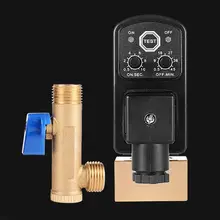 AC 220 В 1/2 дюймовый электронный времени 2way воздушный компрессор бак газа автоматический спускной клапан 649E