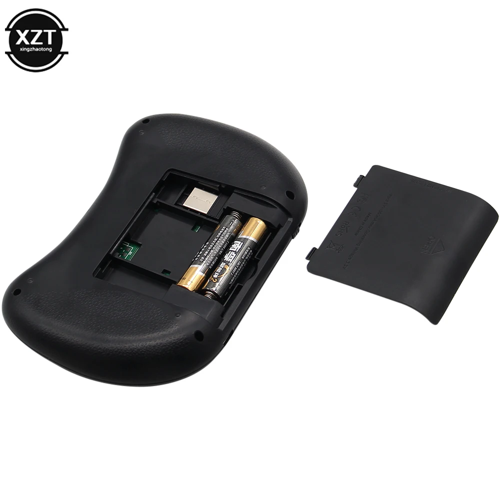 teclado sem fio retroiluminado mini inglês russo touchpad teclado ar mouse controle remoto para portátil caixa de tv projetor