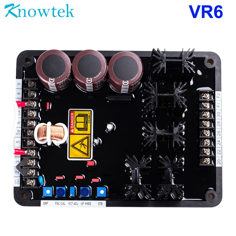 Автоматический регулятор напряжения AVR VR6 для дизельных генераторов замена