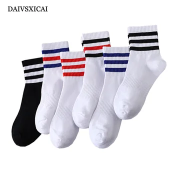 

3Pairs/lot=6pieces Autumn Winter Cartoon Man Fashion Socks Leaves Cotton Long Tube Men's Socks National Wind Socks Male