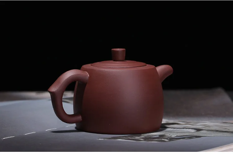 Well Curb Yixing Clay Teapot Wholesale Craft Gift Customization Lettering Tea Set Tea Tray Yixing Manufacturers Entirely Handmad