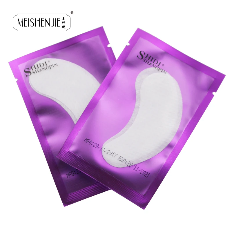 5pairs/10 Pairs Eyelash Extension Paper Patch Eye Tips Sticker Wraps