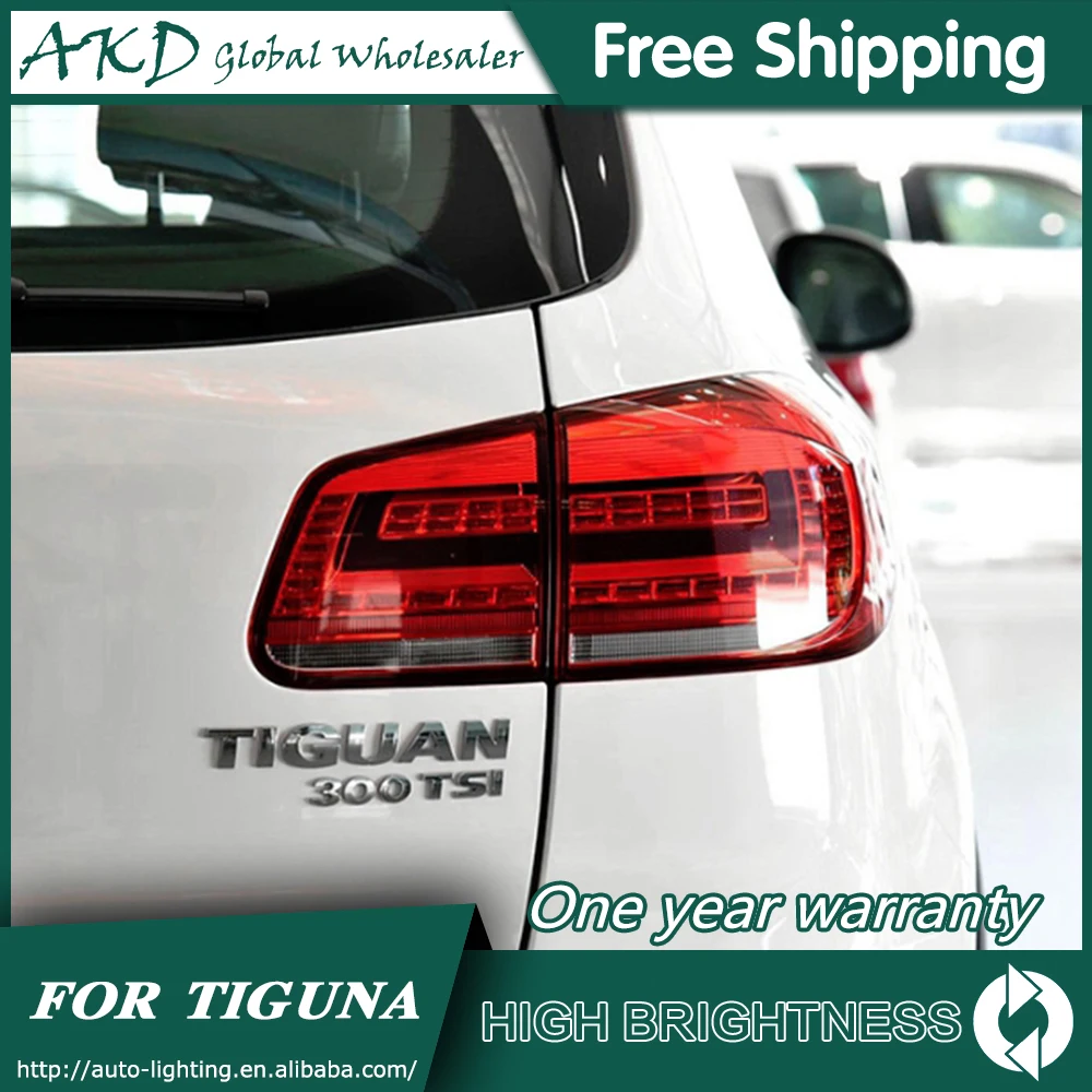 Задний фонарь для автомобиля VW Volkswagen 2013- Tiguan светодиодная сигнальная лампа Противотуманные фары DRL дневные ходовые огни тюнинг автомобильные аксессуары