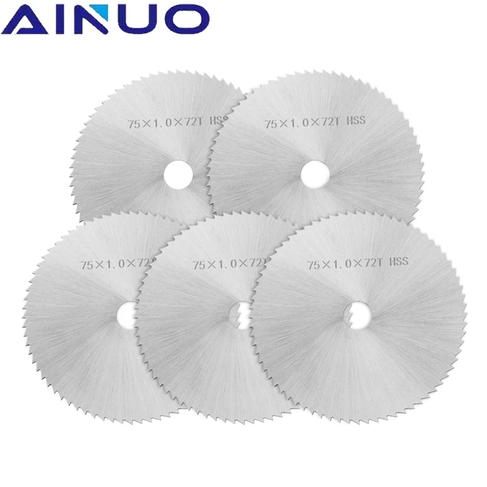 75mm HSS Saw Blade Circular Cutting Disc Mini Cutting Blade Flat Flap Grinding Wheel Sanding Pads for Angle Grinder