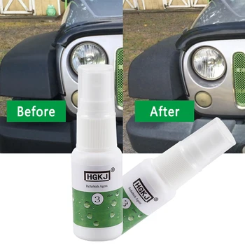 

HGKJ-3-20ml plastic parts retreading agent interior leather maintenance cleaner Refurbisher Agent leathercare plastic care tool
