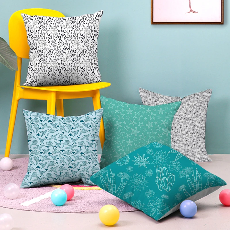 

Fuwatacchi Geometric Pattern Pillow Case North Europe Striped Decorative Cushion Covers For Home Sofa Decore Pillowcases In Bulk