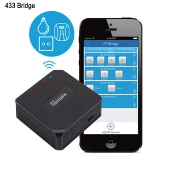 

Sonoff RF Bridge 433MHzGowifiGateway Wireless RF Signal Remote ControlUSBSmart Home