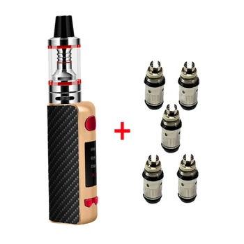 

Hot XD-Electronic Cigarette Mini 80W Adjustable Vape Mod Box Kit 1600Mah 0.35Ohm Battery 2.5Ml Tank E-Cigarette Big Smoke Atomiz