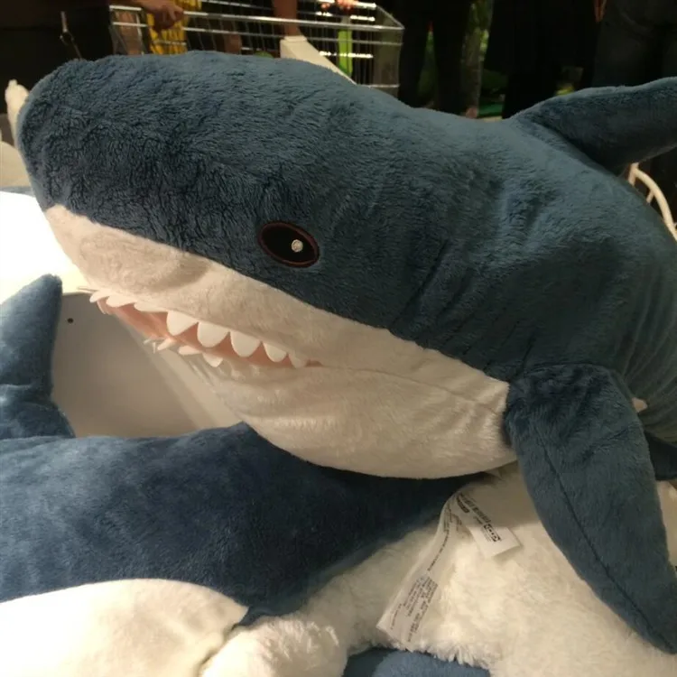 Стиль Знаменитостей акулы Плюшевые игрушки Подушка для спины Megalodon детская кровать подушка подарок