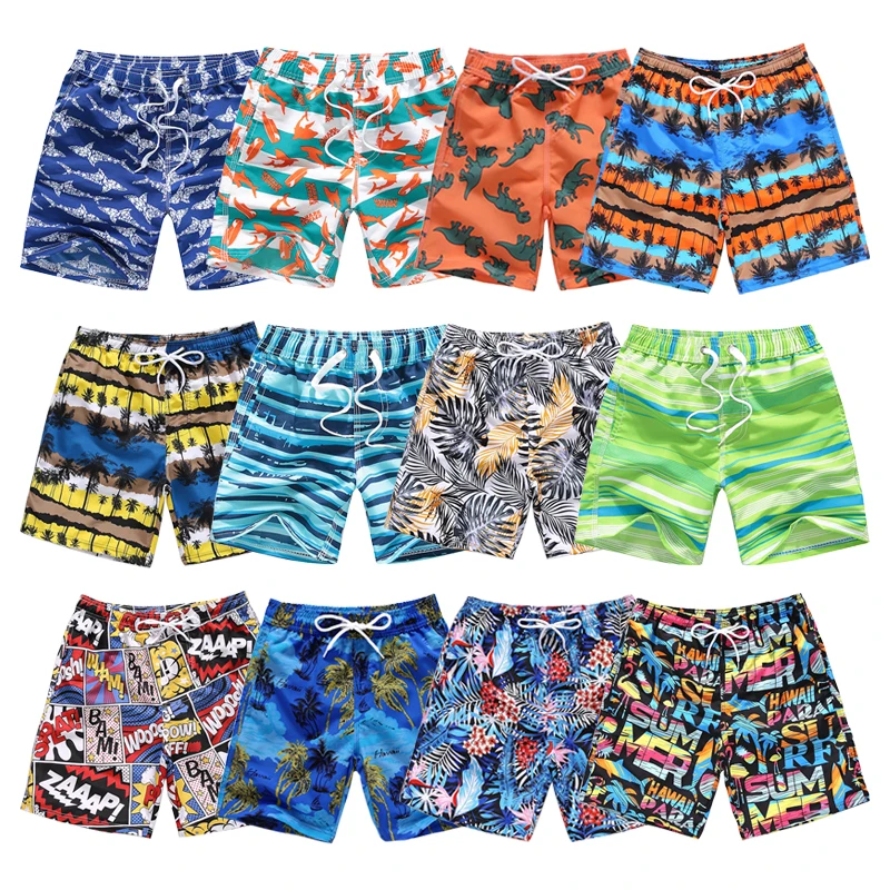 Шорты HH для мальчиков летние модные детские плавательные штаны удобные пляжные