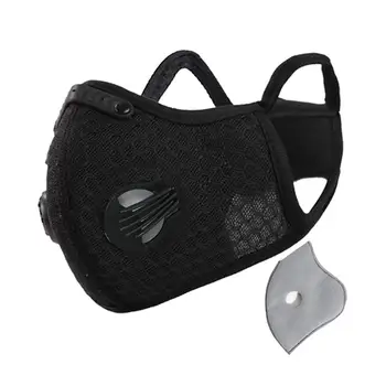 

PM2.5 Activated Carbon Dust-proof Anti-fog Soft Warm Cycling Sports Face Mask